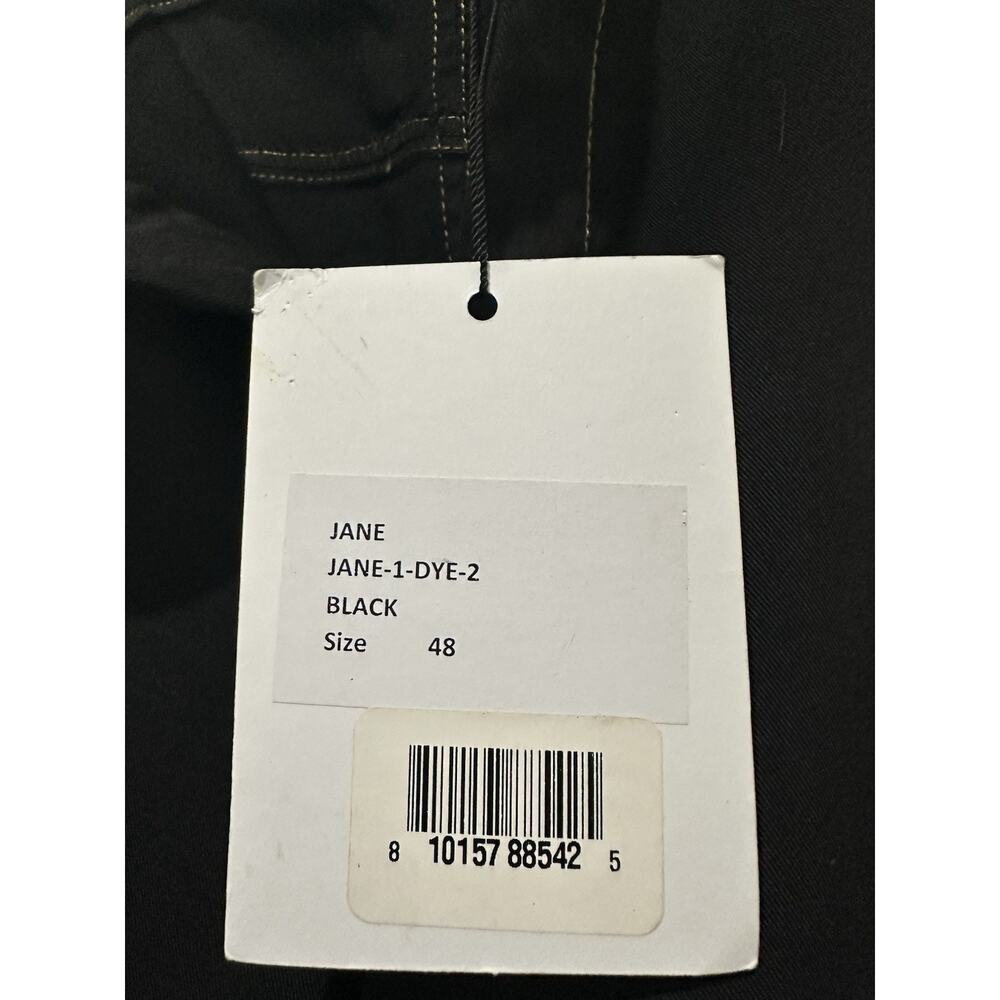 CALLAS MILANO Jane Cotton Stretch Flare Trousers - Black Size 48 USA 12 wide-leg - Picture 8 of 11